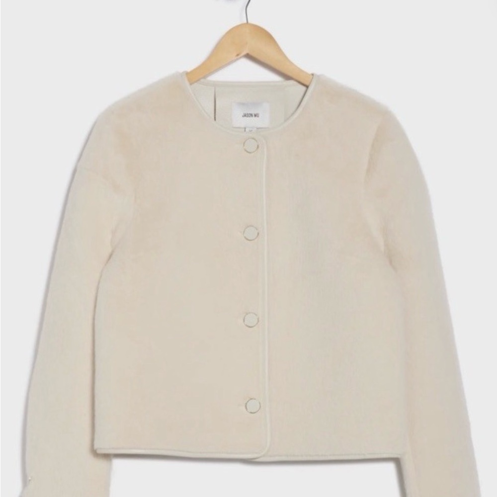 JASON WU faux fur/leather coat - Picture 2 of 4